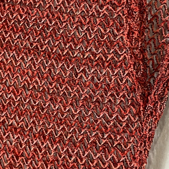 ViX Kimmy Long Coverup Paula Hermanny Dress Open Knit - Picture 8 of 14